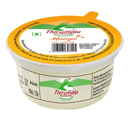 Mango  Ice cream - Thirumala Milk
